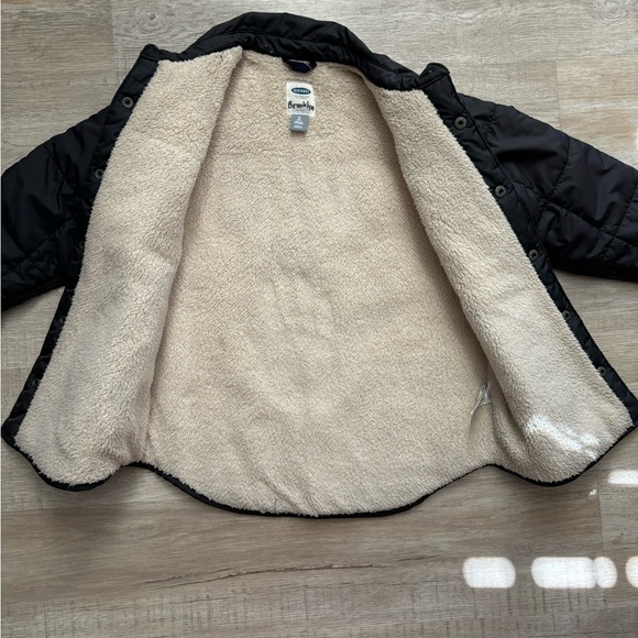 Quilted Sherpa Lining Jacket, like new! - Picture 2 of 4